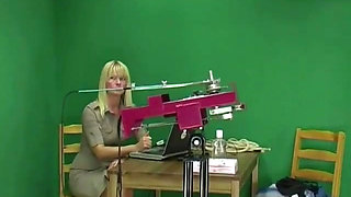 Daria Spanking Machine - Breast Whipping