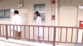 Eimi Fukada: Japanese cutie in trouble, showing off her erotic light outfits and getting into hot doggystyle action! [Part 1]