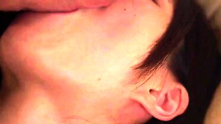 Asian amateur girlfriend gives a blowjob pov HD