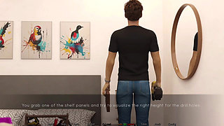 Helping to Hot MILF Neighbor - Sunset Rose - E04