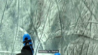 Vip4k. Funky Town got caught at a public skating rink and got nailed