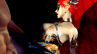 Animated Pixels: The Curvy Goddess Unchained- 3D Animation Hentai