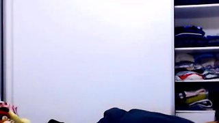 Big-Titted Beauty Rides Her Dildo