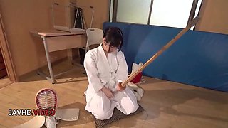 Masturbation session shows seductive Asian teen Amateur Ruka Kanaes sexy drive Teen