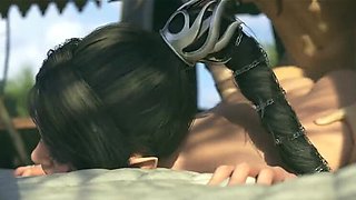 Shadowheart Gets Fucked Doggystyle - Uncensored 3D Hentai Creampie