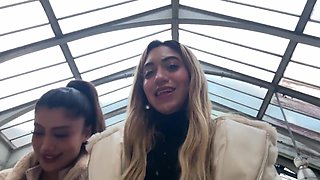 Daring public escapade fuels a thrilling fetish-driven rush