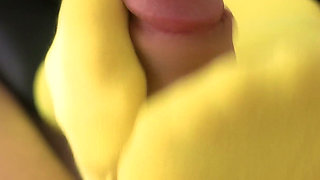 Colorful Socks Footjob