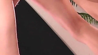 Wild Cumshot After Sex with Pegging Orgasm!