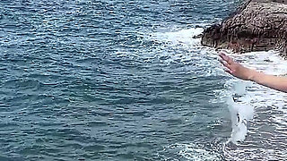 Vlog Lissa Brown Goes to a Nudist Beach to Film a Custom Video