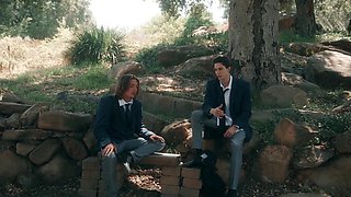 Lexi Lore & Parker Ambrose go wild with Axel Haze in a threesome blowjob fest