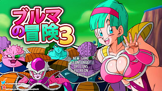 Bulma Adventure 3 - Dragon Ball Bulma Calming the Urge to Fuck with Krillin