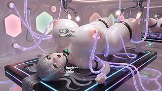 Bound Slave Girl Automatic Ropes Fuck Her Dripping Pussy Hard - Massive Tits 3D Hentai