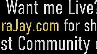 Sara Jay featuring Sara Jay and Dava Foxx's pornstar scene