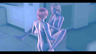 Hentai Uncensored 3D - Erica, Sofi and Sam Sex in the Halls of the Student Residence - Japanese Asian Manga Anime Film Game Porn