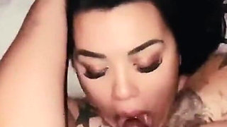 Face Fucking Khloe Lynn Sexy Tatted White Girl