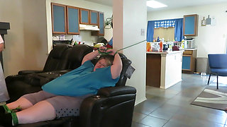 Ssbbw damsel is preyed on my 2 BBWs