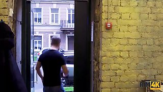 Sexy Bombshell Uses Her Tongue On The Relax Mans Anus With Lana Roy