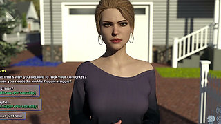 Race of Life - She Saw Me in My Car and Starting Touching Her Nipples