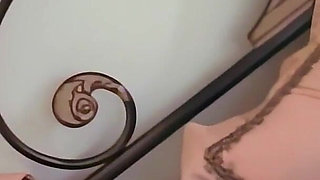 Big Tit Babe Finger Asshole While Masturbating with Big Dildo