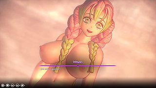 My Hentai Fantasy - The nuse body of the beautiful Mitsuri Kanroji from Demon Slayer: Kimetsu no Yaiba