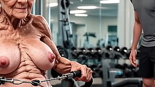 Old Ladies in the Gym