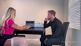 Giving My Slutty Secretary A Creampie In The Office! Stephanie Love And Steve Rickz