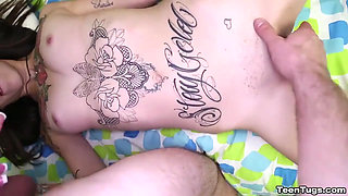 Tattooed Teen Haven Rose Tugs for Rent