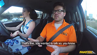 Fake Driving School - Hot Redheads Dirty Secret: Outdoor Blowjobs and Big Tits Worship
