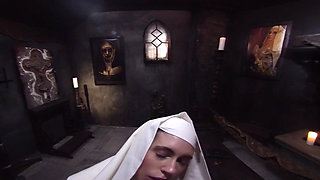 X Virtual 63 Damned Nun in 180°