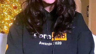Chubby Brunette Big Boobs Dildo Masturbation