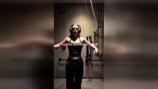 Barely Legal Girl Gets Fingered Hard During TikTok Livestream!