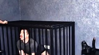 Mistress Eva - Caged Ashtray