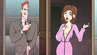 Cartoon stepmom comic, comic mom, cartoon