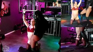 Mistress Luciana Punishes My Balls With Electric Shocks and Brutal Kicks