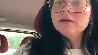 Smoking During Driving in My New Glasses