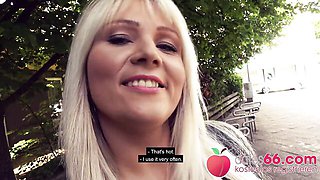 Big tits clip with bubbly Tatjana Young from POV Pickups