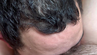 Eating out girlfriends pussy