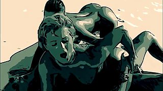 BITCHES ON A BEACH: Blowjob, Chaturbate  Threesome Porn