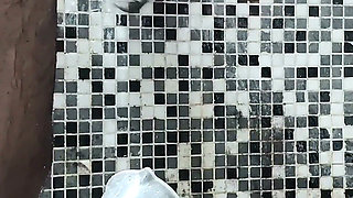 Pleasure Sex Moment in the Bathroom