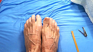 Cutting Toes Nails Feet Fetish