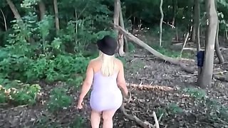 PAWG Fucking In The Woods!