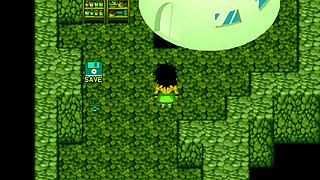 Dragon Ball Lost Chapter - Cheelai playing with her Pussy in the room