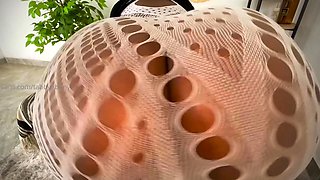 Amateur chick with a fat ass is punished with rough anal