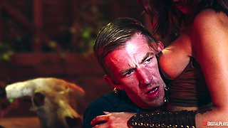 Xander Corvus' Wild Threesome Encounter Ignites Sultry Passion Heat