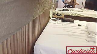 Curlisita Tight Pussy Got Creampied on a Spider Chair