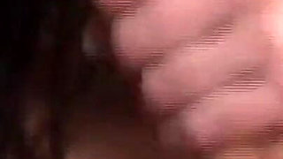 Small tits babe loves to get a warm load in her mouth