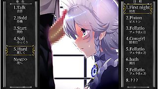 Hentai Anime And Sakuya Izayoi - 動画エロケー オツトメ咲夜さん実況(体験版)東方の十六夜咲夜にフェラしてもらったり中出しセックスしたり(東方live2d同人エロケー Izayoi Sakuya Hentai Game)
