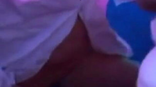 Horny Brunette Babe Stretched Wide in Sloppy Pussy Pounding