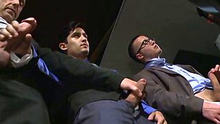 Office Block Raw Cock Orgy