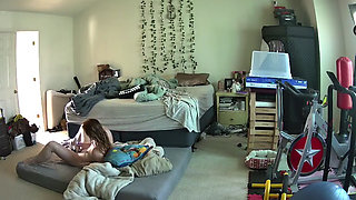 Hot MILF gets caught squirting